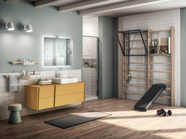 Trasformare il bagno in spa o palestra? Entrambi!